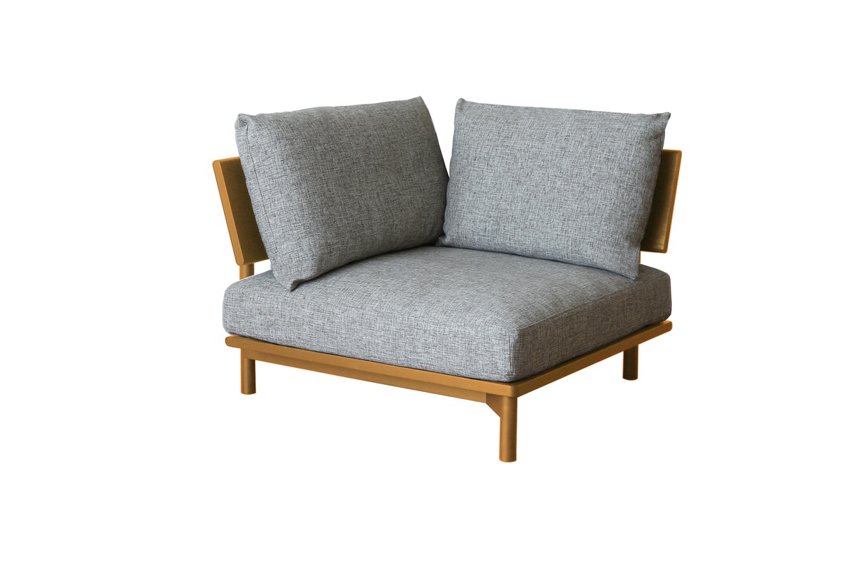 モーレン コーナーソファ ウォルナット