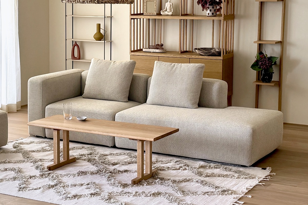 SUMOWA SOFA 1人掛け（左肘）ベージュ