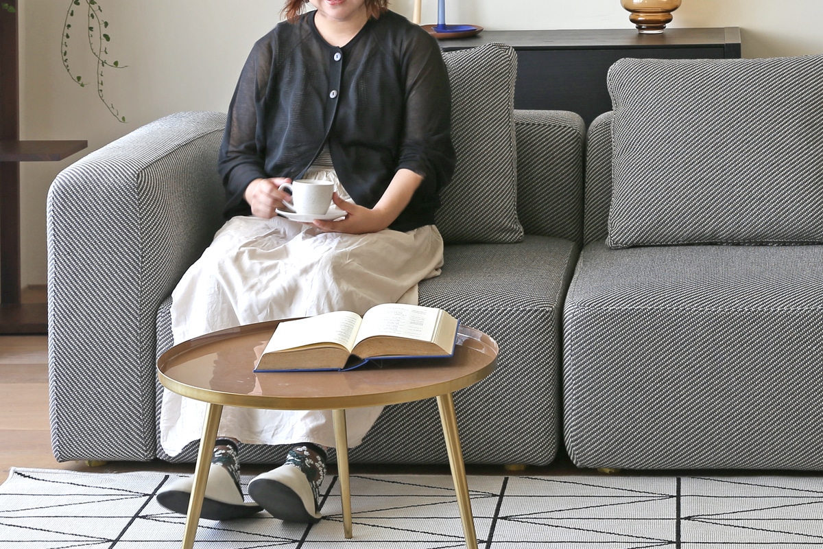 SUMOWA SOFA SET4 グレー 1人掛けソファ(左肘)＋1人掛けソファ