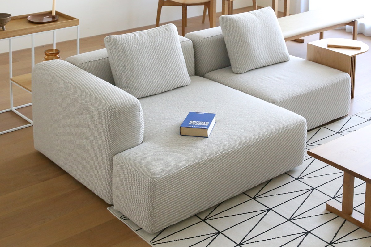 SUMOWA SOFA スモワ シェーズロング（左肘）ベージュ
