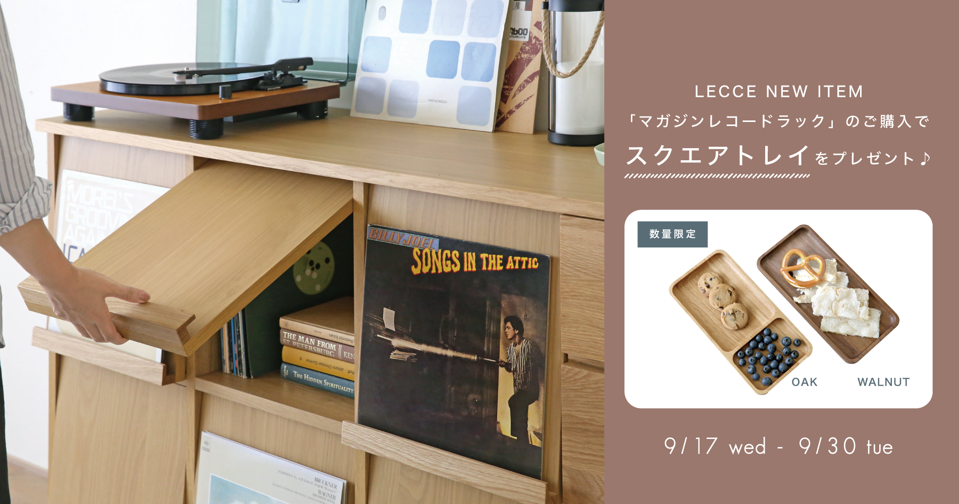 高野木工　レッチェ 105マガジンラック ウォルナット 廃番10%OFF】LECCE 105マガジンラック ウォルナット