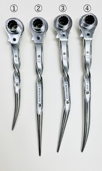 トップ工業 (TOP) ツイストラチェットレンチ 総磨き ねじり 直シノ 鍛造 17x21? 足場 住宅 鳶道具 RMT-17x21N-SV ヨドバシ.com - トップ工業 TOP TOP ツイスト総磨きラチェット鳶仕様