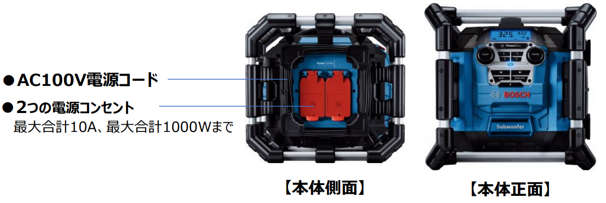 BOSCH（ボッシュ） 現場ラジオ GPB18V-5C | YouTube紹介製品 | 秀久