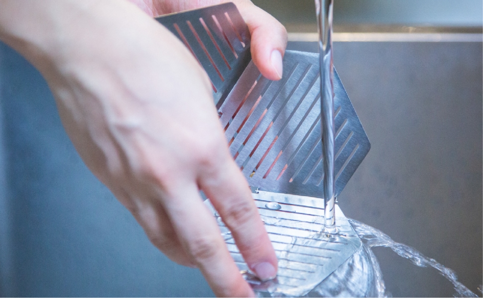 お手入れしやすい