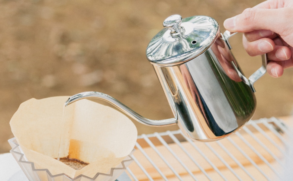 ドリップしやすい細口仕様