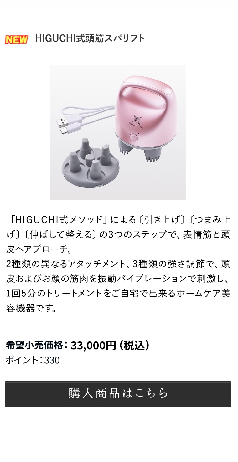 売れ筋 樋口式頭筋スパリフト 家庭用美容器 sushitai.com.mx