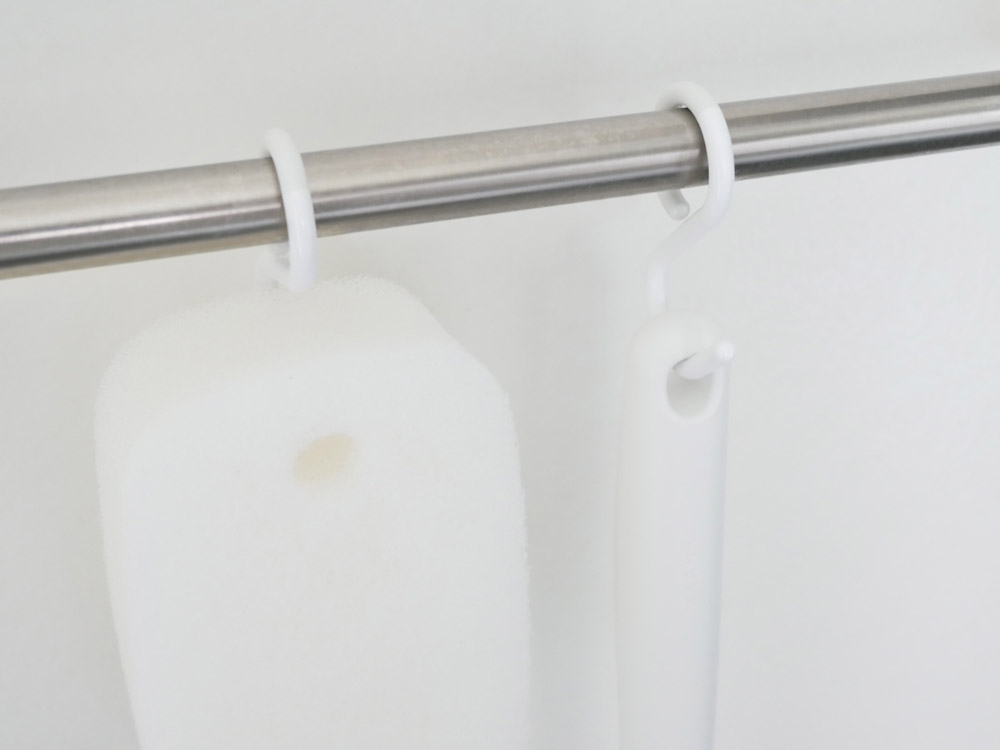 マーナの白いダブルバススポンジ