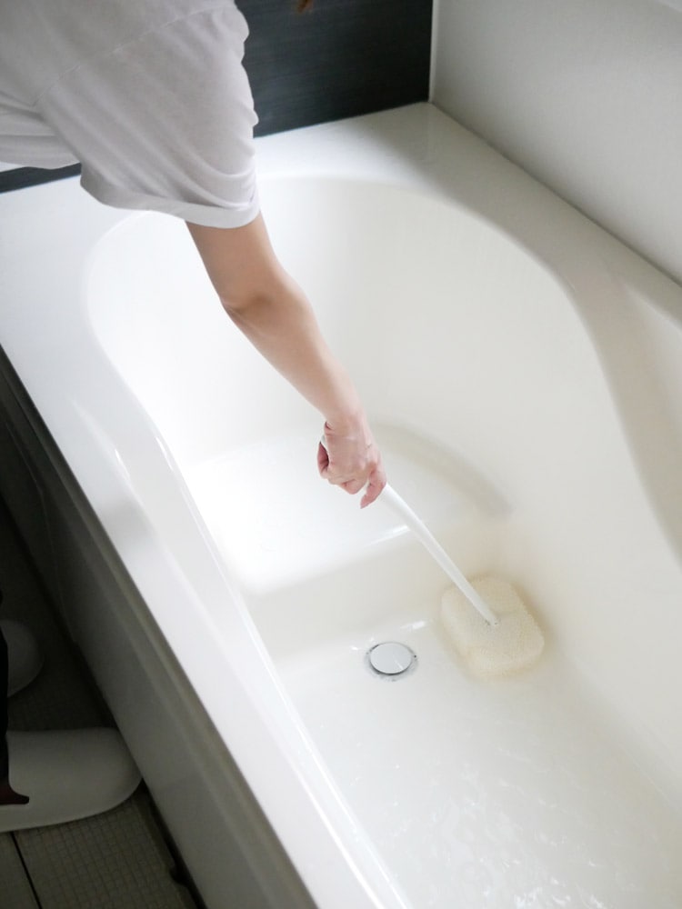 マーナの柄付きお風呂用スポンジ