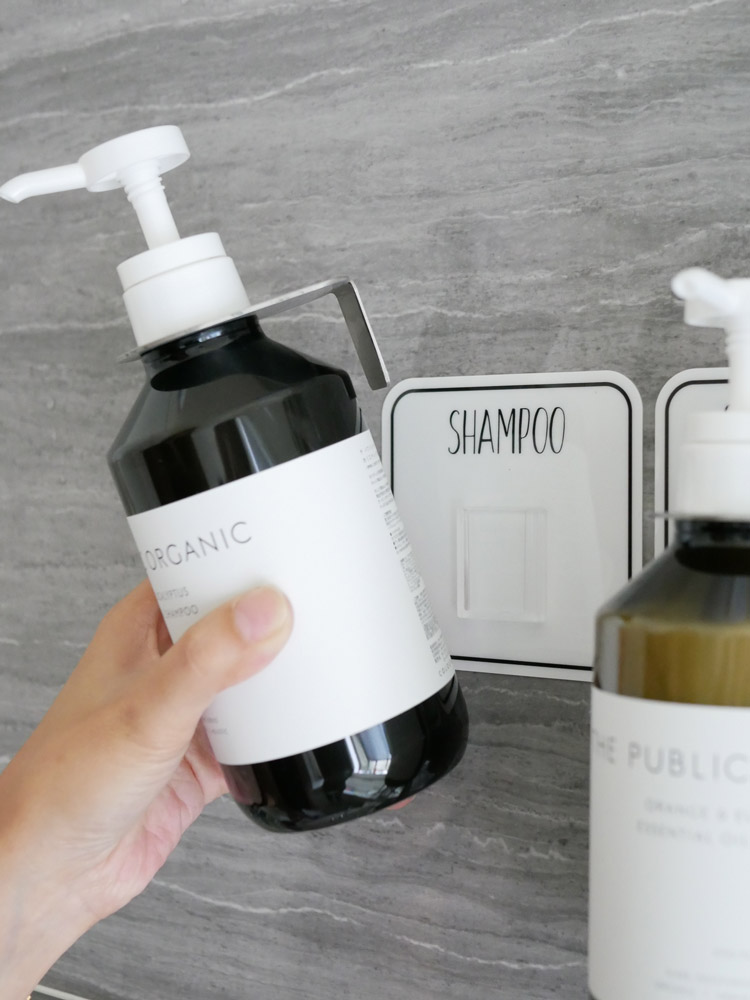 Otelボトルホルダーとソープディスペンサー