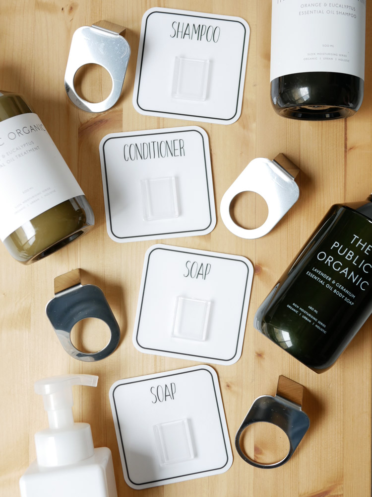 Otelボトルホルダーにガラスボトルを装着