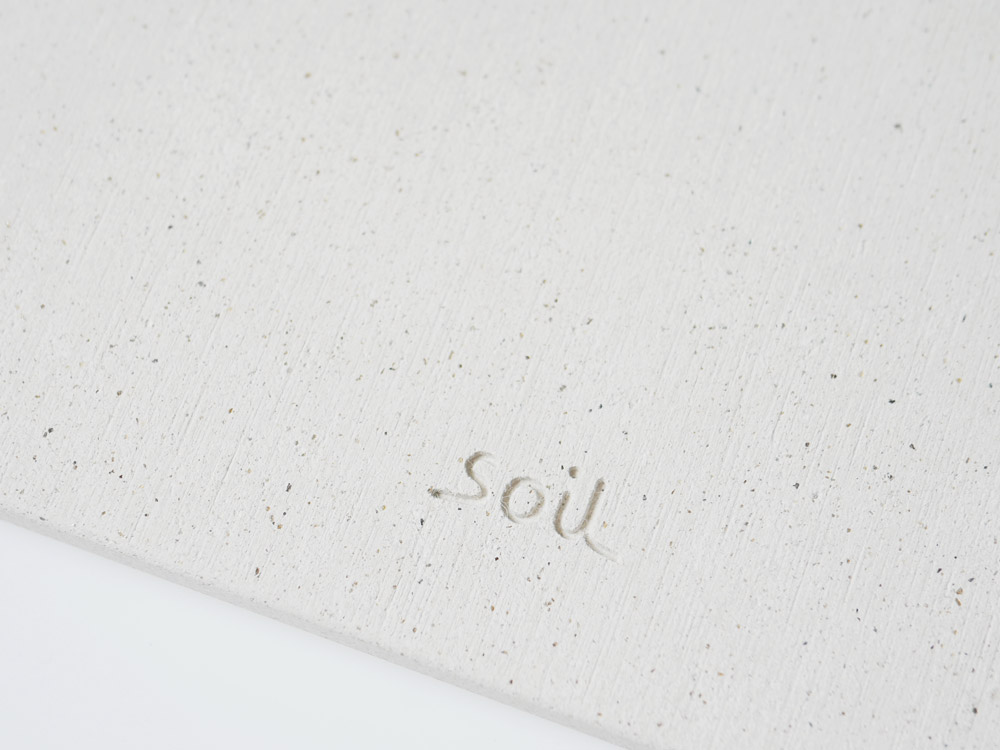 soil GEMの白いドライングボード