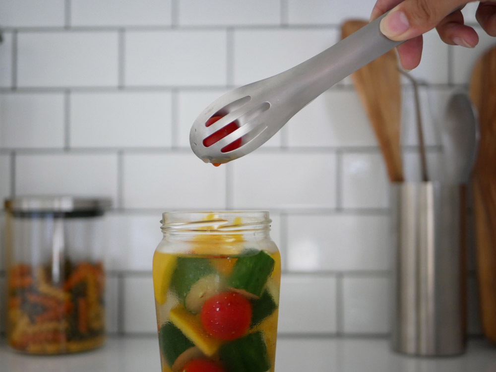 ステンレス製EAトCOハサムトング