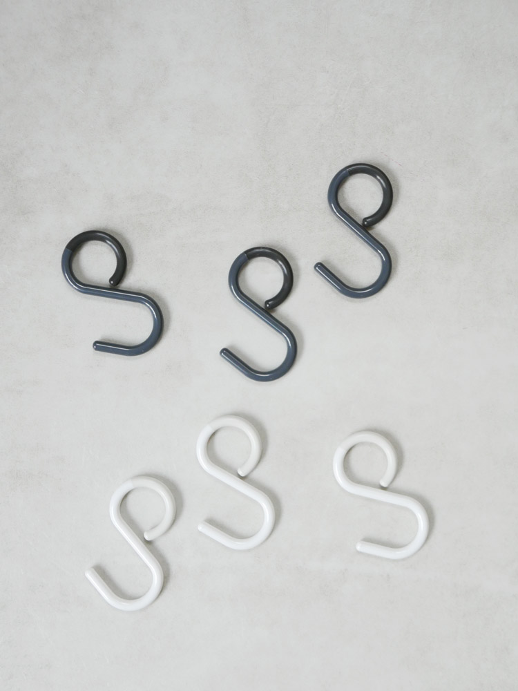 アルミニウム製ティディのシルバーSフック