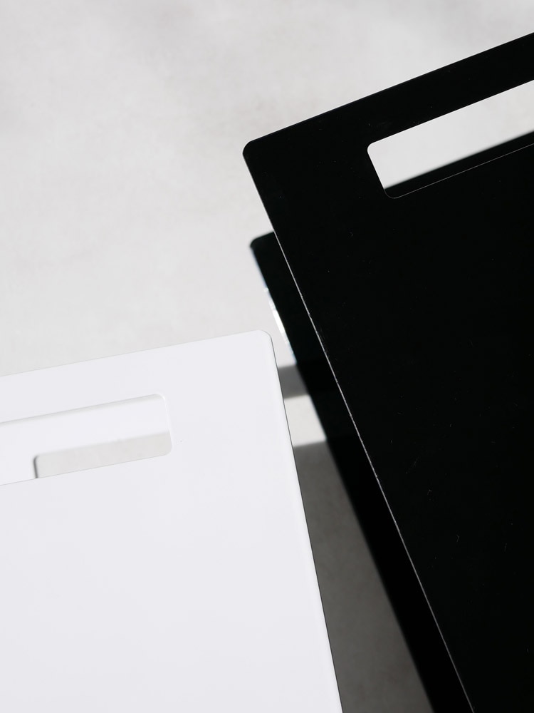 tower連結タオル収納ラック2個組、銀色スチール製