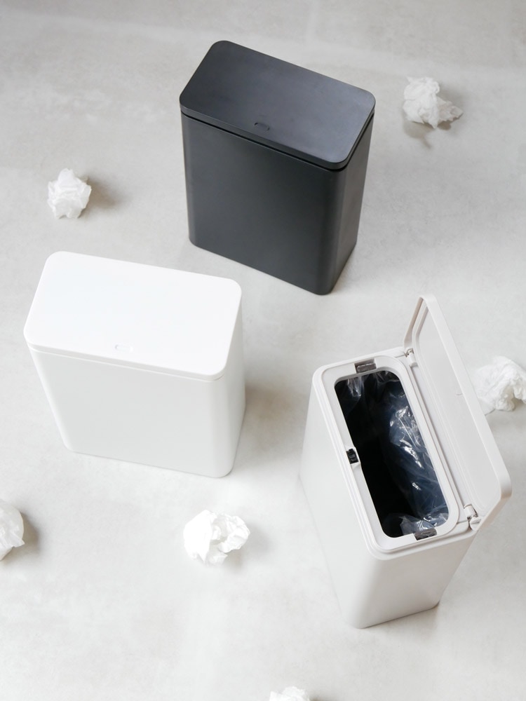 TUBELORのポリプロピレン製密封容器型衛生ゴミ箱