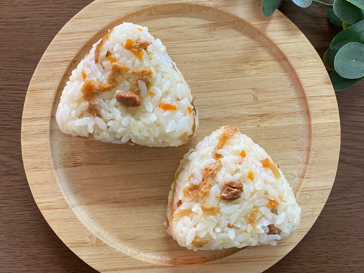 鶏ごぼうのおにぎり
