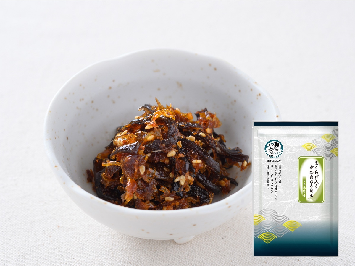 きくらげ入りかつおちりめん