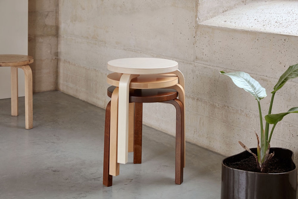 STOOL 60（スツール60）/ Artek（アルテック） /Alvar Aalto（アルヴァ ...