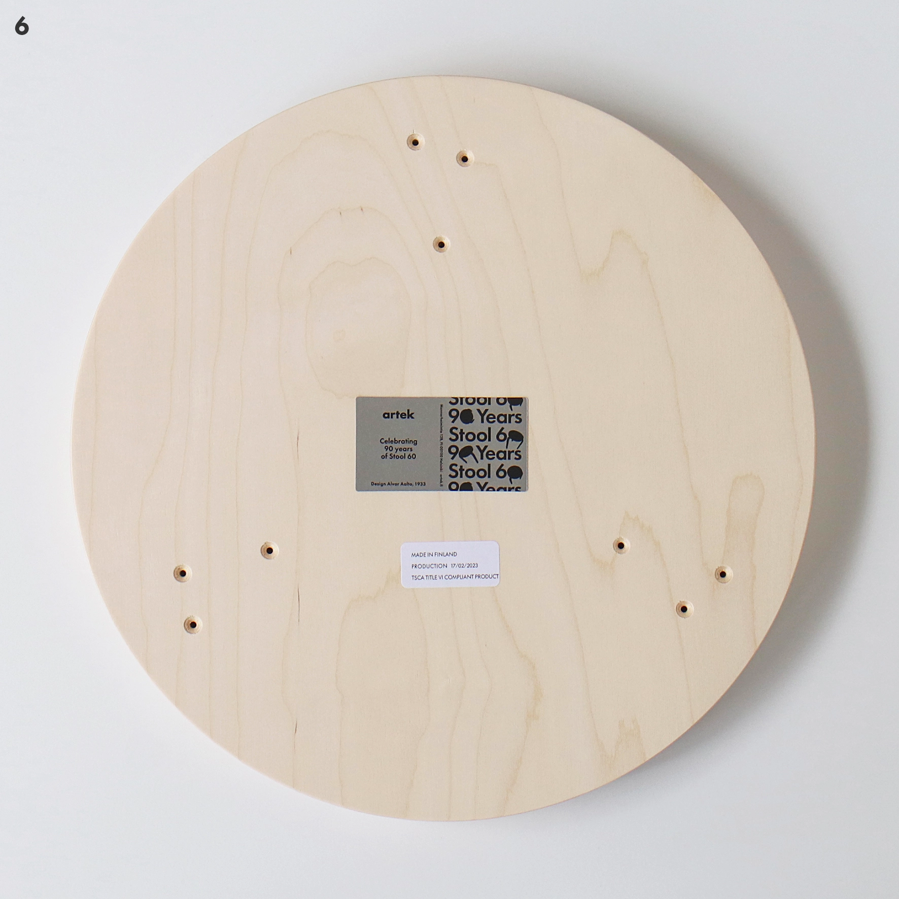 個別販売/期間限定】STOOL60 Loimu / Artek（スツール60 ロイム