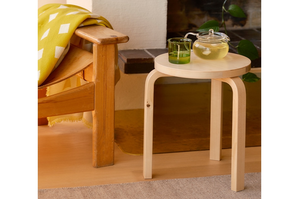 STOOL 60 Wild Birch（スツール60 ワイルドバーチ）/ Artek 