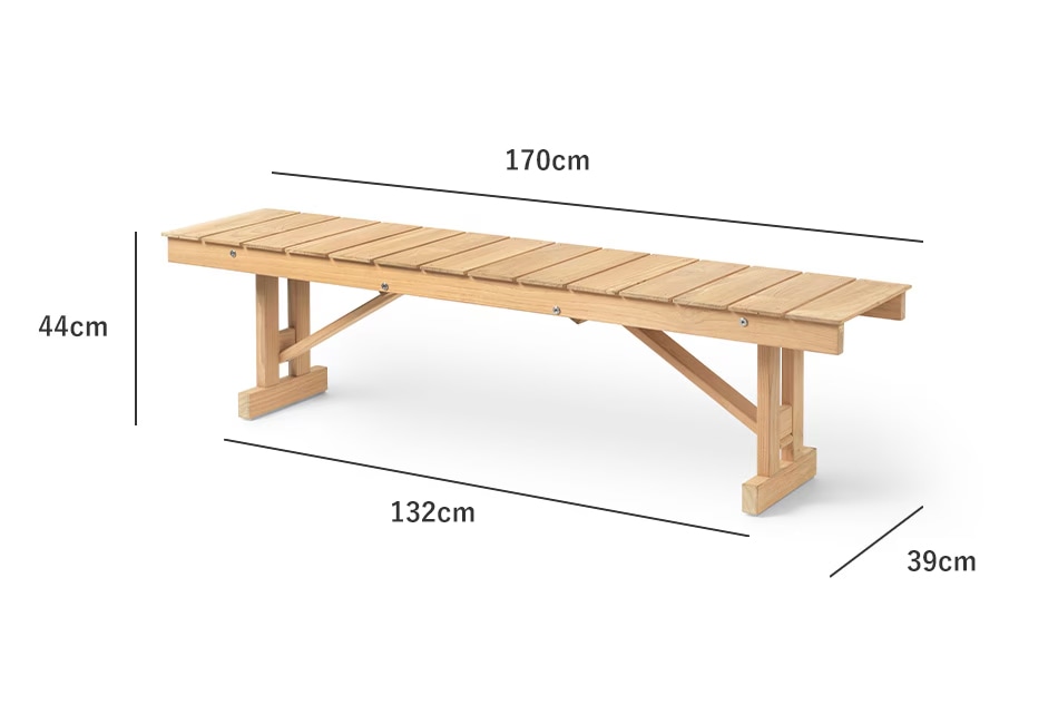 BM1871 BENCH（アウトドア 折りたたみ式ベンチ） / Carl Hansen＆Son