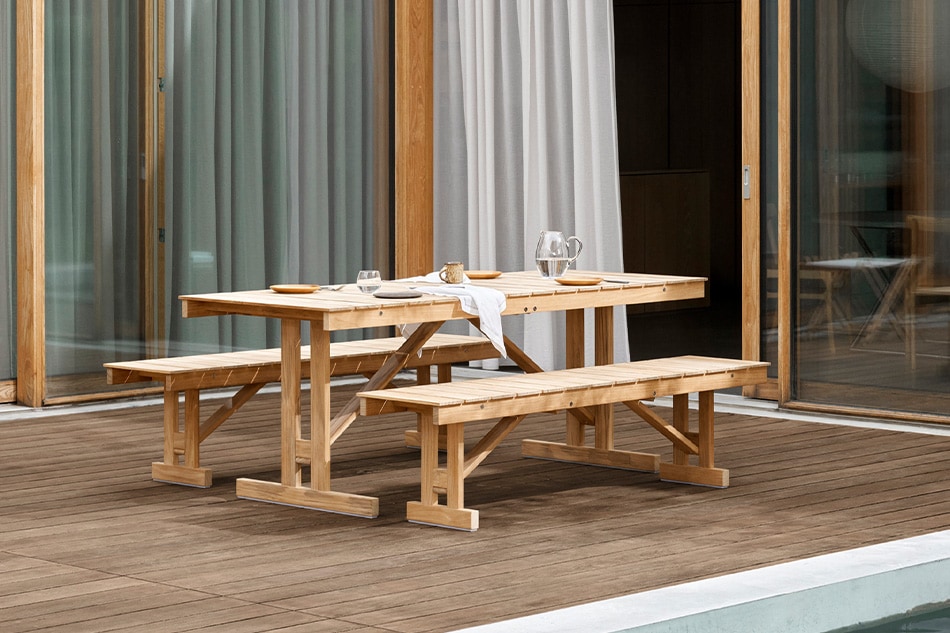 monro 山下工夢店　コラボベンチ BM1871 BENCH（アウトドア 折りたたみ式ベンチ） / Carl Hansen＆Son
