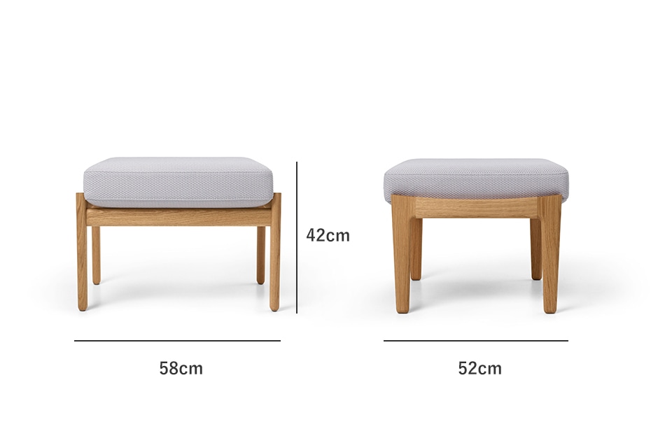 CH290F Ottoman（オットマン） / Carl Hansen & Son（カールハンセン