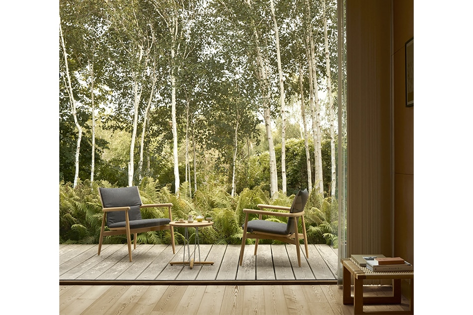 E008 EMBRACE OUTDOOR DINING CHAIR / Carl Hansen��Son��E008 ����֥쥤�� �����ȥɥ� �����˥󥰥����� / ������ϥ󥻥�������