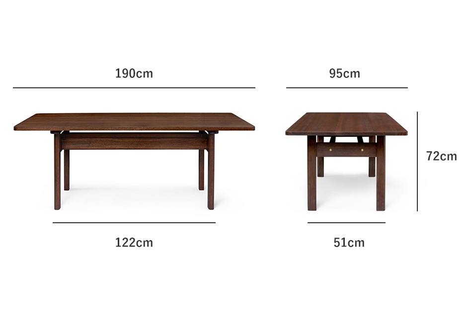 BM0698 ASSERBO TABLE / Carl Hansen＆Son（bm0698　アッセルボ テーブル / カール・ハンセン＆サン）