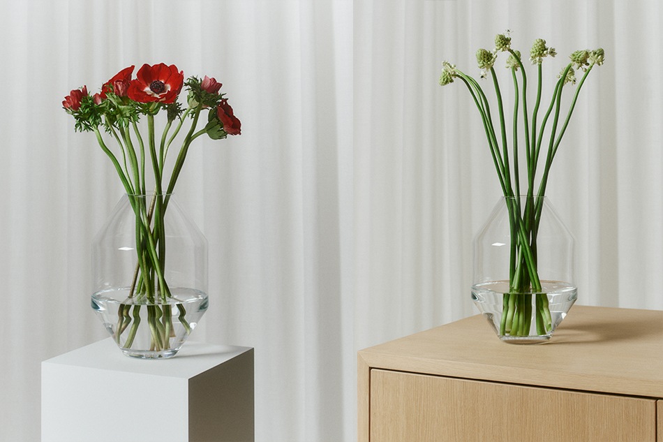 Hydro Glass Vase / Fredericiaʥϥɥ 饹 饹 ١/եǥꥷ