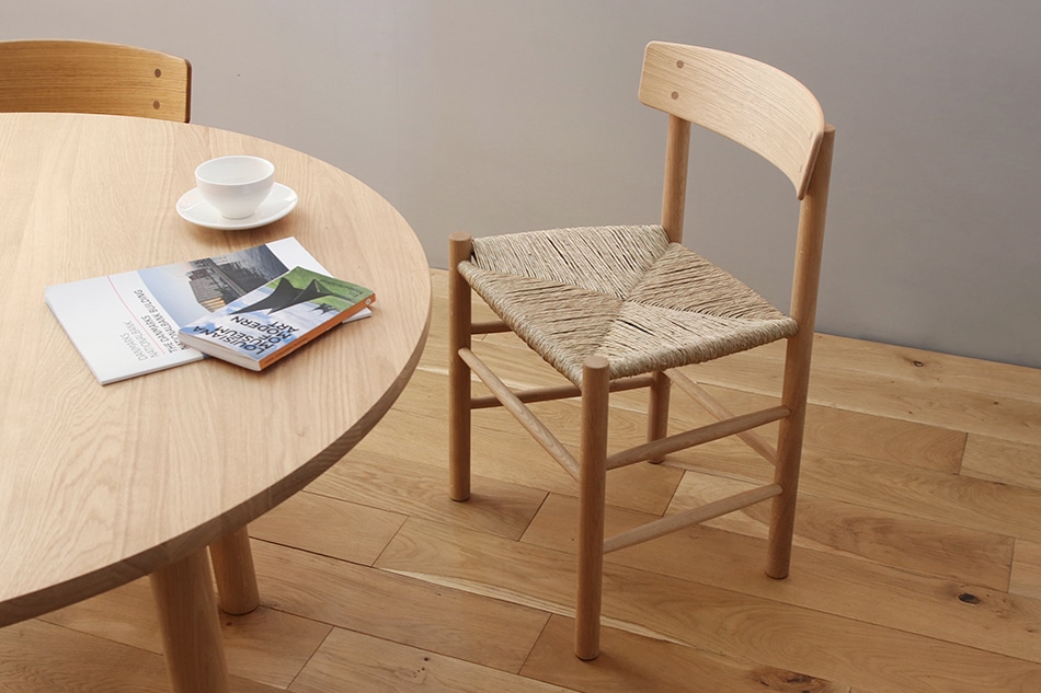 【数量限定】J39 Shaker Chair Seaglass Edition（light  oil×sedge）-［正規品］デザイナーズ家具・北欧家具通販H.L.D.