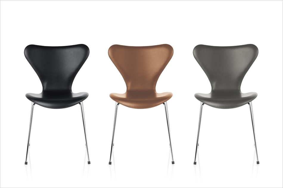【キャンペーン特別価格】Seven Chair Full Upholstered 3107　ESSENTIAL  LEATHER-［正規品］デザイナーズ家具・北欧家具通販H.L.D.
