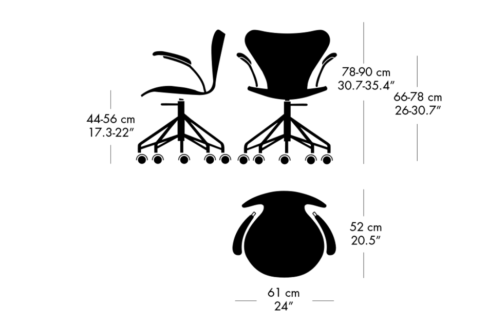 Seven Chair Full Upholstered 3217 / FRITZ HANSEN（セブンチェア フルパディング レザー　3217 / フリッツ・ハンセン）