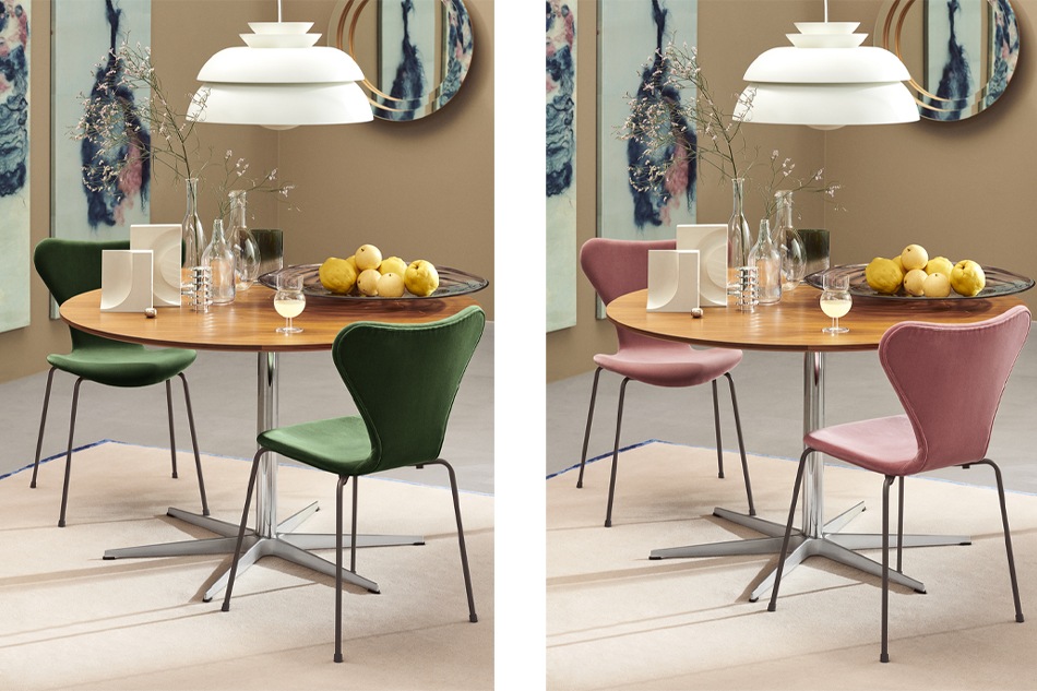 Seven Chair Full Upholstered 3107 BELFAST/FRITZ HANSEN（フリッツ