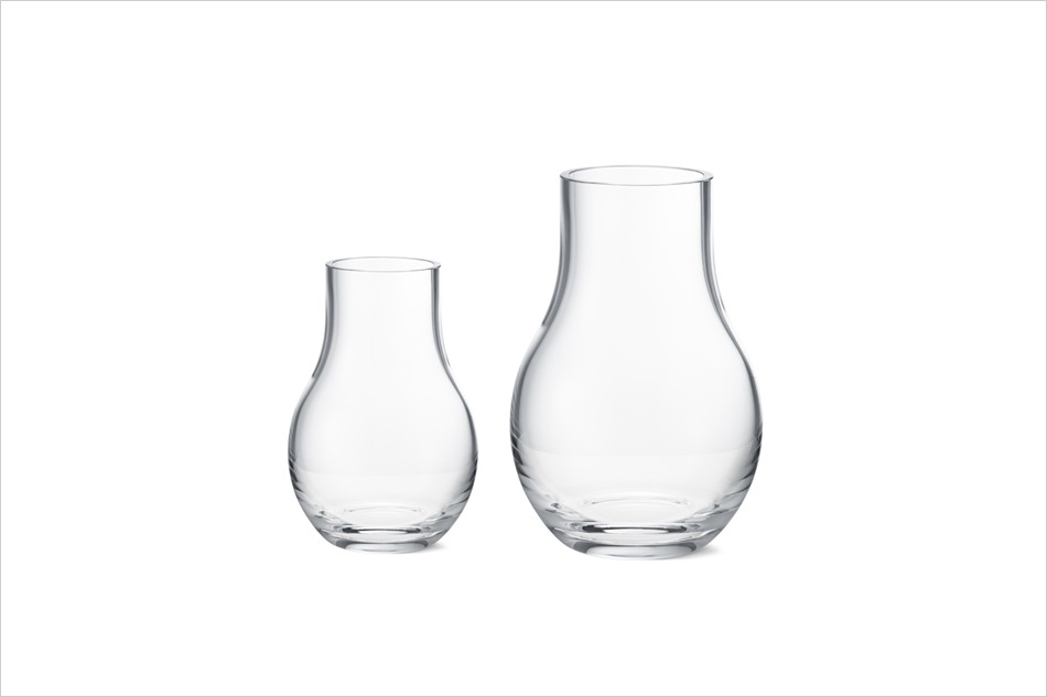 CAFU Vase Glass Clear / Georg Jensenʥ ١ 饹 ꥢ / 硼󥻥