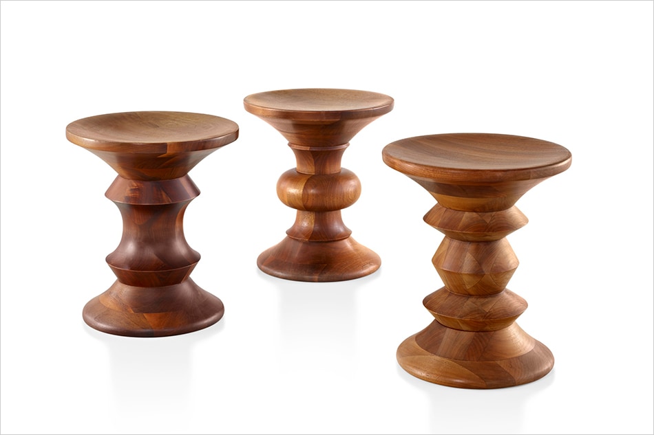 Eames Walnut Stool-［正規品］デザイナーズ家具・北欧家具通販H.L.D.