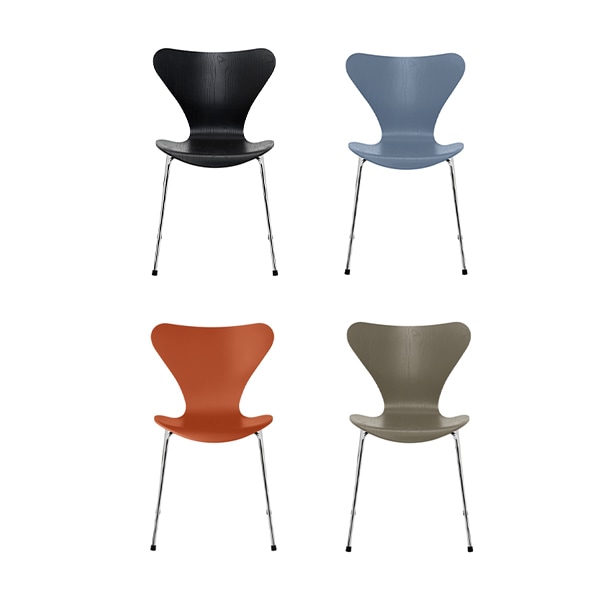 Seven chair Colored-ash 