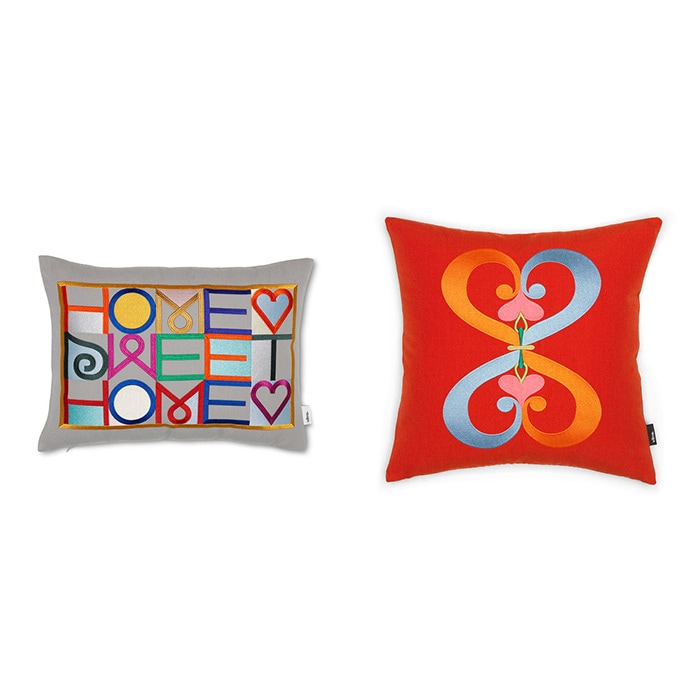 Embroidered Pillows/Vitra