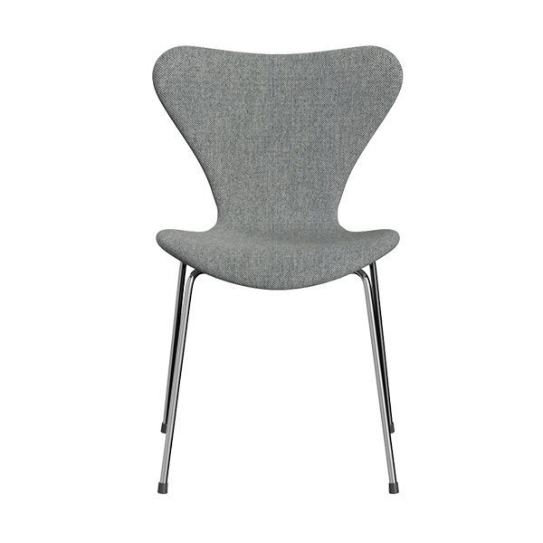 Seven Chair Full Upholstered 3107 STEELCUT TRIO/FRITZ HANSEN 