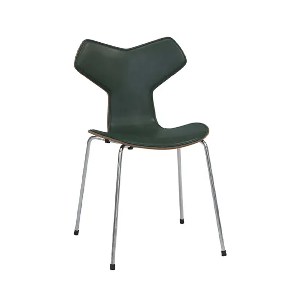 GRAND PRIX CHAIR PURE LEATHER GREEN