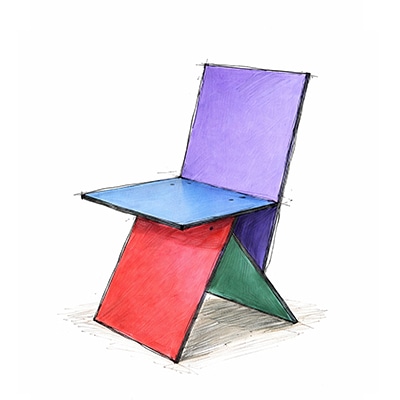Wire Cone Chair