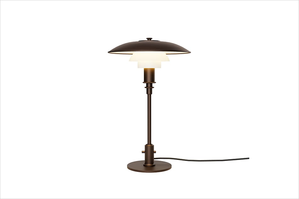 PH 3/2 Aged Brass Opal Table Lamp(テーブルランプ エイジド ブラス