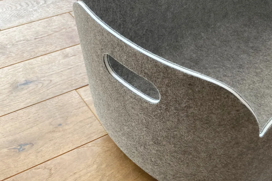 未使用品 MUUTO RESTORE バスケット Grey Melange Restore Basket（レストア バスケット） / muuto（ムート）