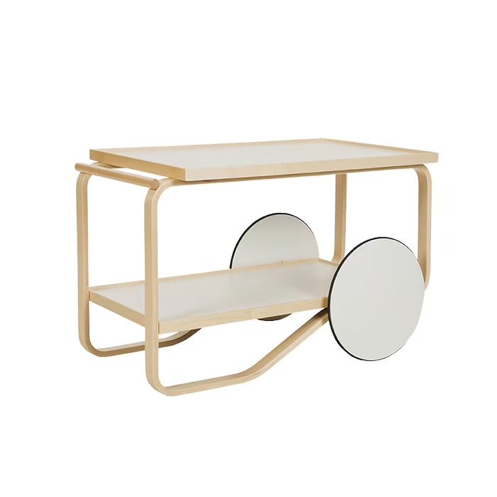 AJ Table Mini Polished Stainless/Louis Poulsen