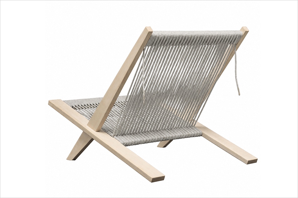 PP106 X Chair（X ラウンジチェア）/PP Mobler（PPモブラー）/Poul
