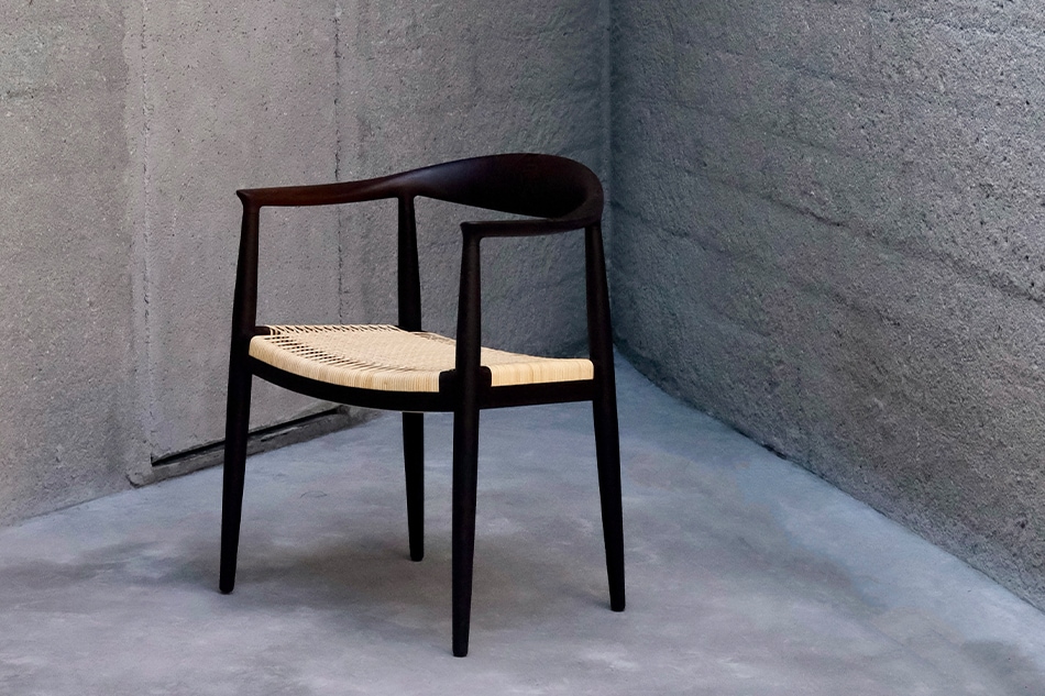 数量限定】PP501 The Chair Wenge(ザ・チェア 籐張り ウェンジ)/PP 数量限定】PP501 The Chair Wenge(ザ・チェア 籐張り ウェンジ)/PP