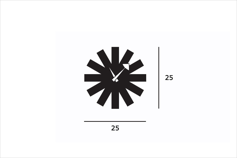 Asterisk Clock/Vitra（アスタリスク クロック/ヴィトラ）