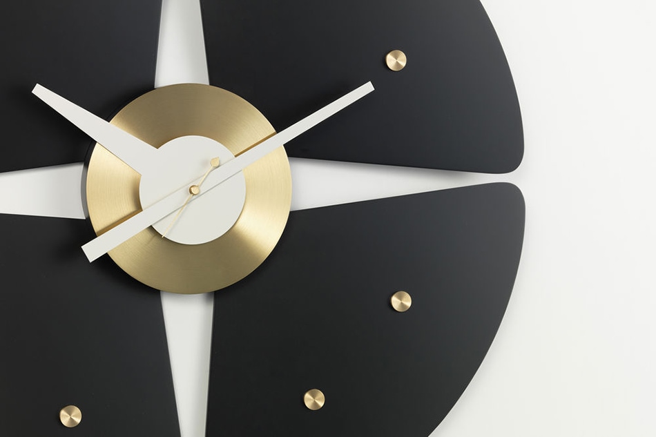 Petal Clock Black（ペタル クロック ブラック）/Vitra（ヴィトラ