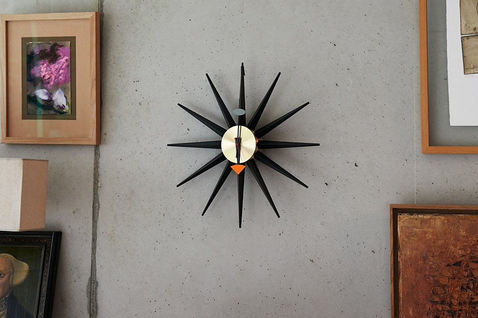 Sunburst Clock-［正規品］デザイナーズ家具・北欧家具通販H.L.D.