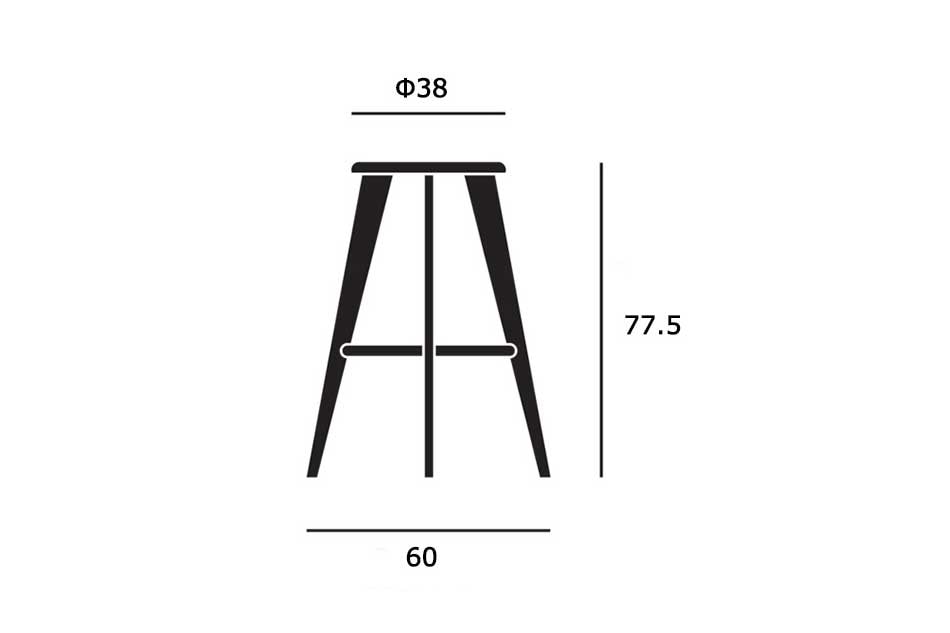 Tabouret haut（ダブレ オ）/Vitra（ヴィトラ）/Jean Prouve（ジャン